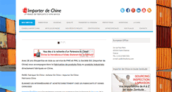 Desktop Screenshot of importerdechine.com